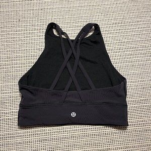 Lululemon Energy High-Neck Longline Tough Bra *Medium Support, B–D Cups Size 6